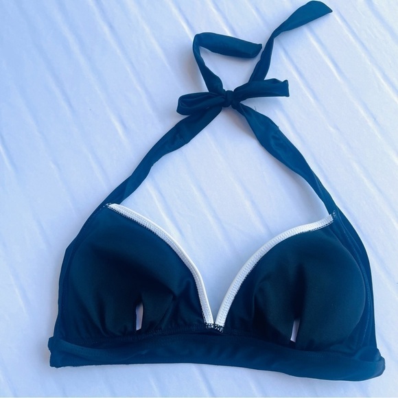 Black and White Bikini Set Women Swimsuit - Size M - Picture 4 of 6